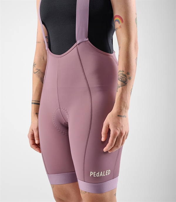 PEdALED Womens Element Bib Shorts - Lilac